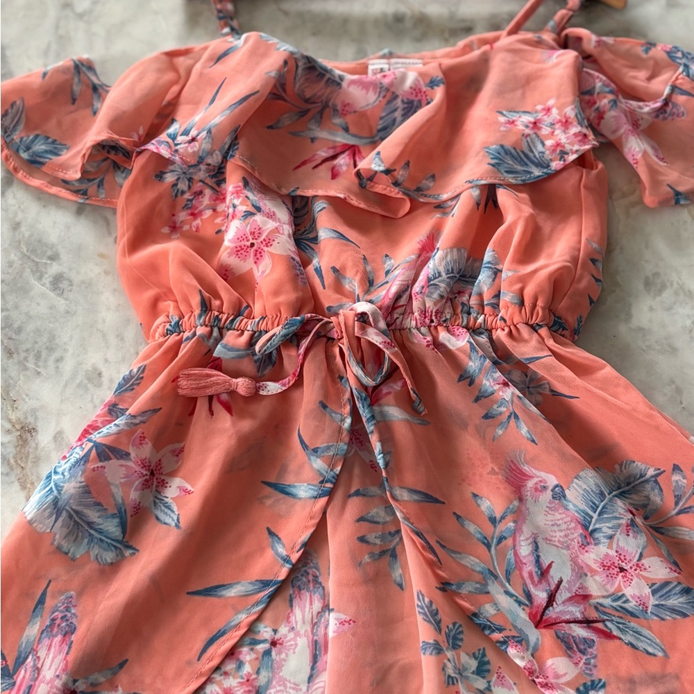 Girl 10 Floral Top